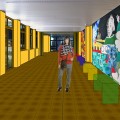Collage Gestaltungsvorschlag Aula