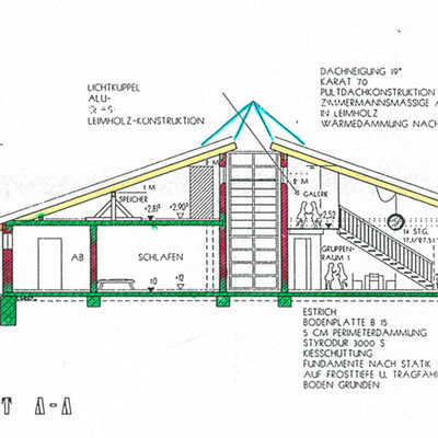Kindergarten St. Martin - Schnitt