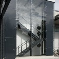 Irlbacher Blickpunkt Glas GmbH Produktionsgebäude - Treppe