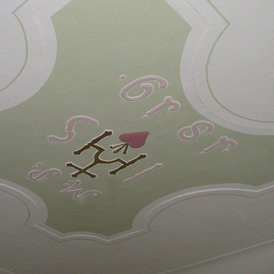 Deckendetail im Innenraum